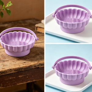 3-in-1 silicone makeup brush cleaning pad; all-in-one tool for cleaning, storing, and drying brushes